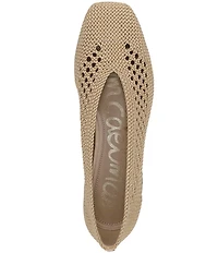 Sam Edelman Kasey Knit Square Toe Ballet Flats