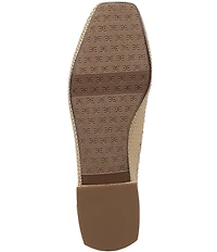 Sam Edelman Kasey Knit Square Toe Ballet Flats
