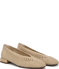 Sam Edelman Kasey Knit Square Toe Ballet Flats