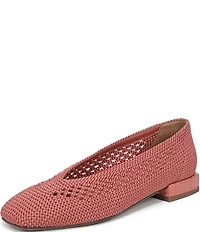 Sam Edelman Kasey Knit Square Toe Ballet Flats