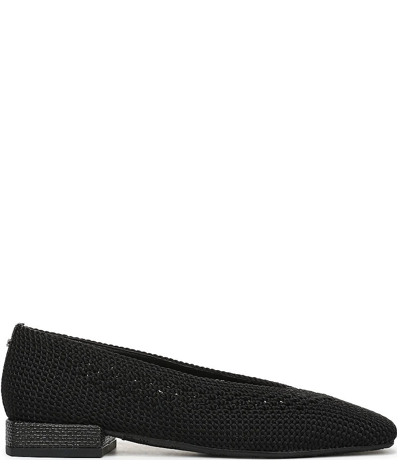 Sam Edelman Kasey Knit Square Toe Ballet Flats