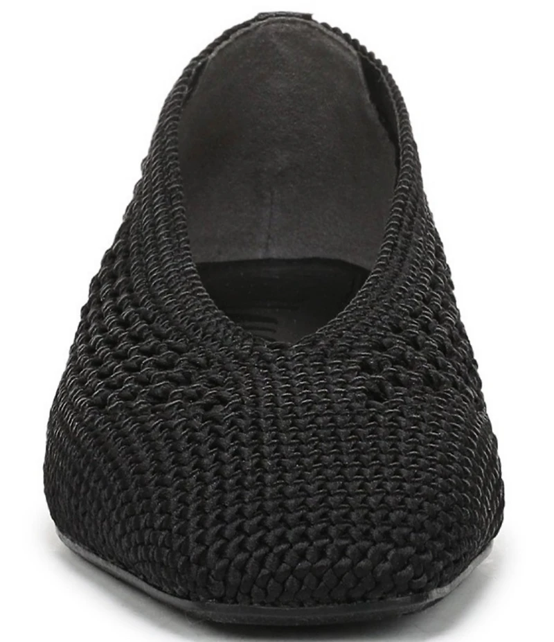 Sam Edelman Kasey Knit Square Toe Ballet Flats