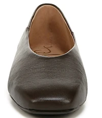 Sam Edelman Kasey Leather Square Toe Ballet Flats