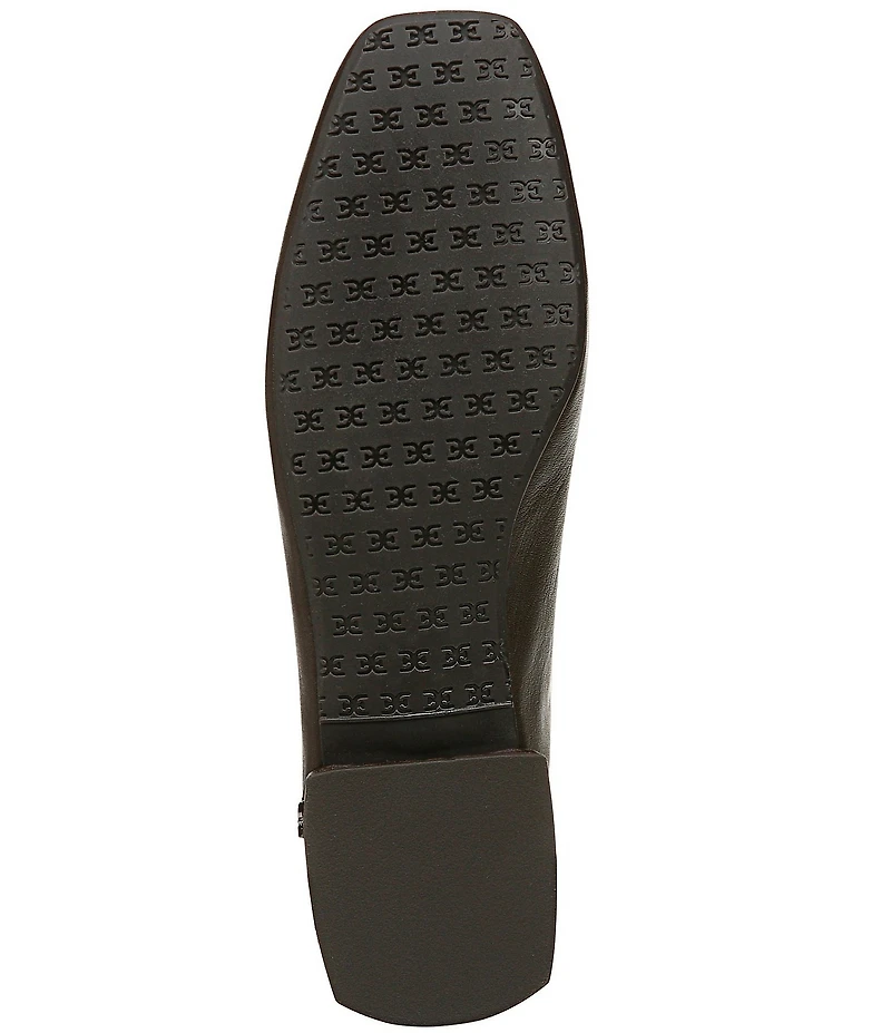 Sam Edelman Kasey Leather Square Toe Ballet Flats