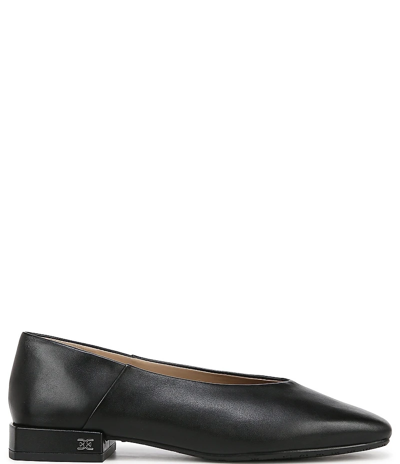 Sam Edelman Kasey Leather Square Toe Ballet Flats