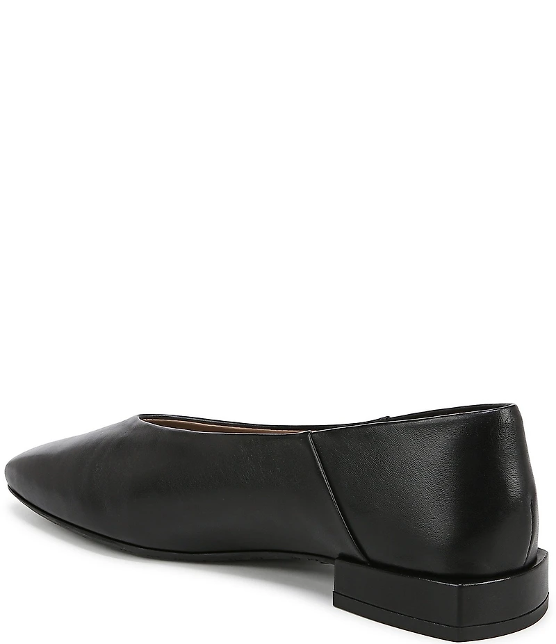 Sam Edelman Kasey Leather Square Toe Ballet Flats