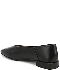 Sam Edelman Kasey Leather Square Toe Ballet Flats
