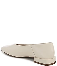 Sam Edelman Kasey Leather Square Toe Ballet Flats