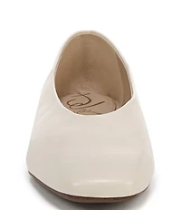 Sam Edelman Kasey Leather Square Toe Ballet Flats
