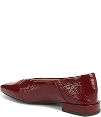 Sam Edelman Kasey Patent Leather Square Toe Ballet Flats