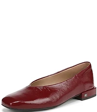 Sam Edelman Kasey Patent Leather Square Toe Ballet Flats