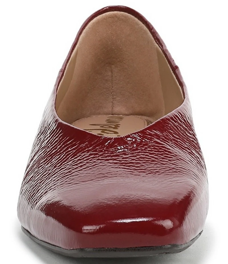 Sam Edelman Kasey Patent Leather Square Toe Ballet Flats
