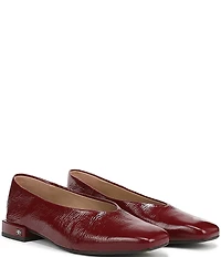 Sam Edelman Kasey Patent Leather Square Toe Ballet Flats