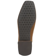 Sam Edelman Kasey High Vamp Suede Square Toe Ballet Flats