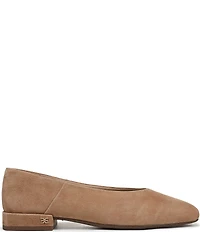 Sam Edelman Kasey Suede Square Toe Ballet Flats