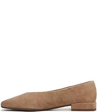 Sam Edelman Kasey Suede Square Toe Ballet Flats