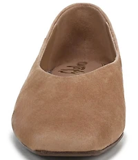 Sam Edelman Kasey Suede Square Toe Ballet Flats