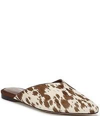 Sam Edelman Khai Cow Print Calf Hair Mules