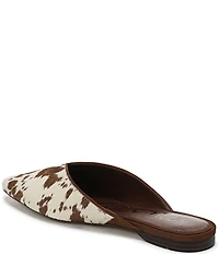 Sam Edelman Khai Cow Print Calf Hair Mules