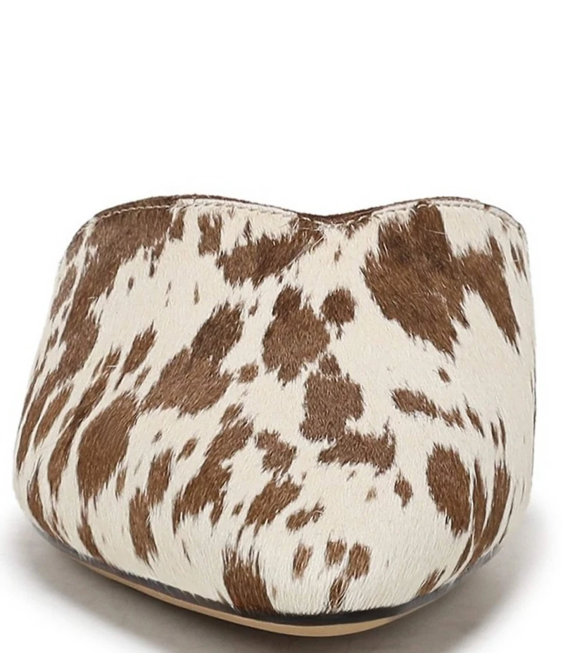 Sam Edelman Khai Cow Print Calf Hair Mules