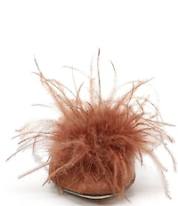 Sam Edelman Khai Moire Fabric Feather Mules