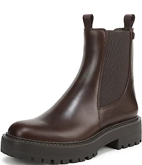 Sam Edelman Laguna Waterproof Leather Chelsea Platform Booties
