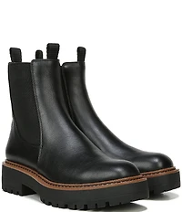 Sam Edelman Laguna Waterproof Leather Chelsea Platform Booties