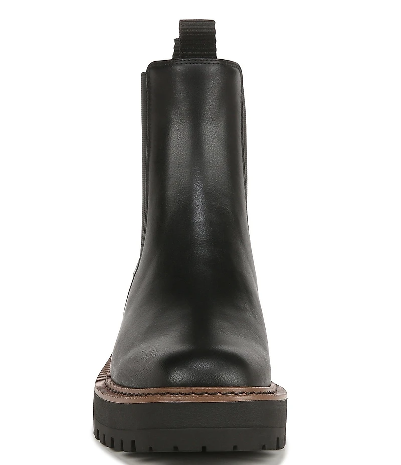 Sam Edelman Laguna Waterproof Leather Chelsea Platform Booties