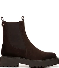 Sam Edelman Laguna Waterproof Suede Chelsea Platform Booties