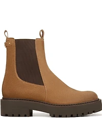 Sam Edelman Laguna Waterproof Suede Chelsea Platform Booties
