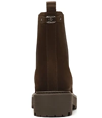 Sam Edelman Laguna Waterproof Suede Chelsea Platform Booties
