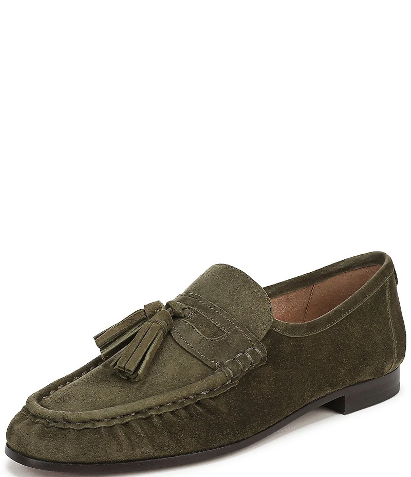 Sam Edelman Lana Suede Tassel Loafers