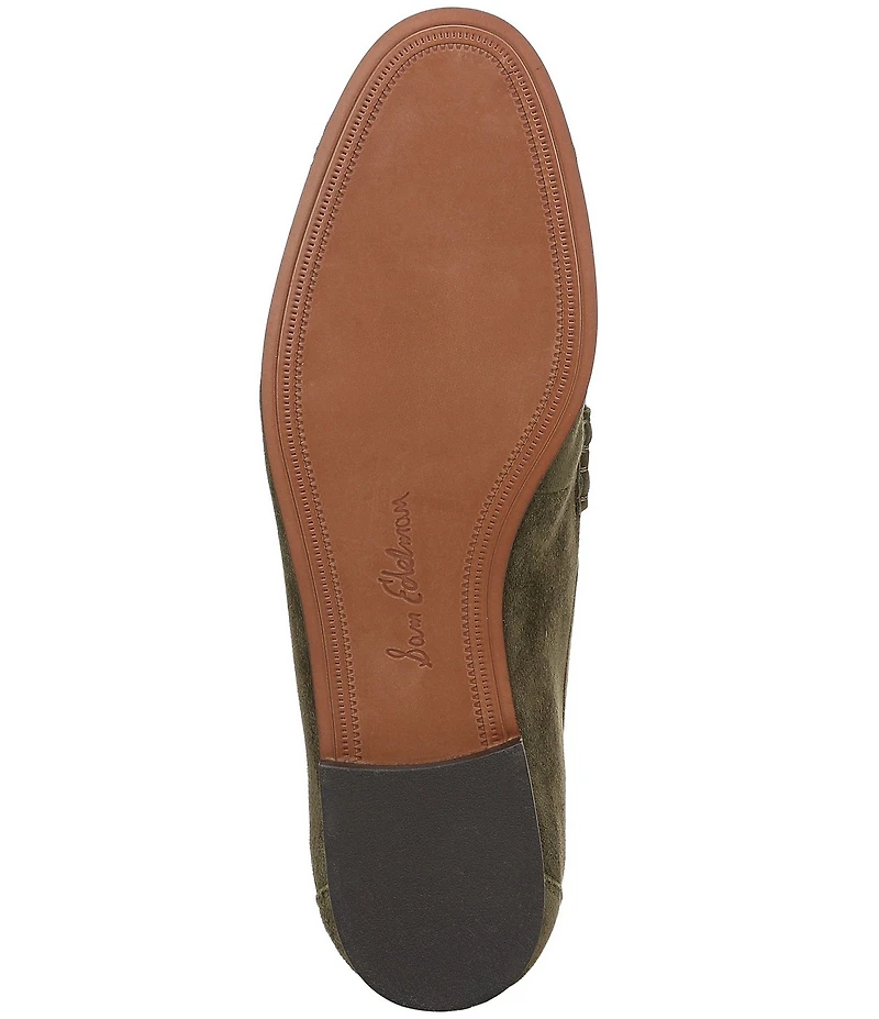Sam Edelman Lana Suede Tassel Loafers