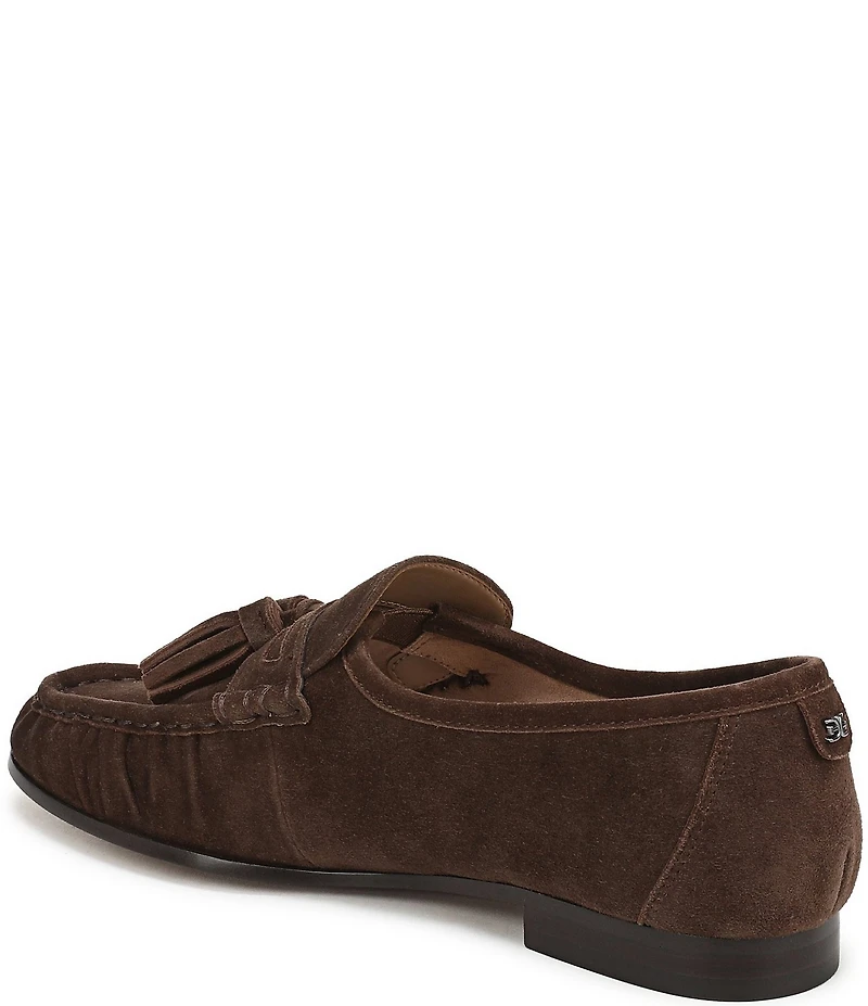 Sam Edelman Lana Suede Tassel Loafers