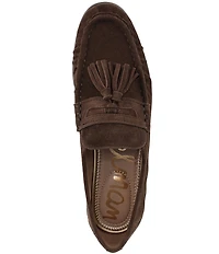Sam Edelman Lana Suede Tassel Loafers