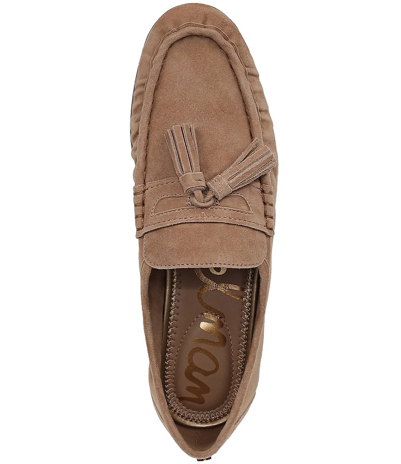 Sam Edelman Lana Suede Tassel Loafers