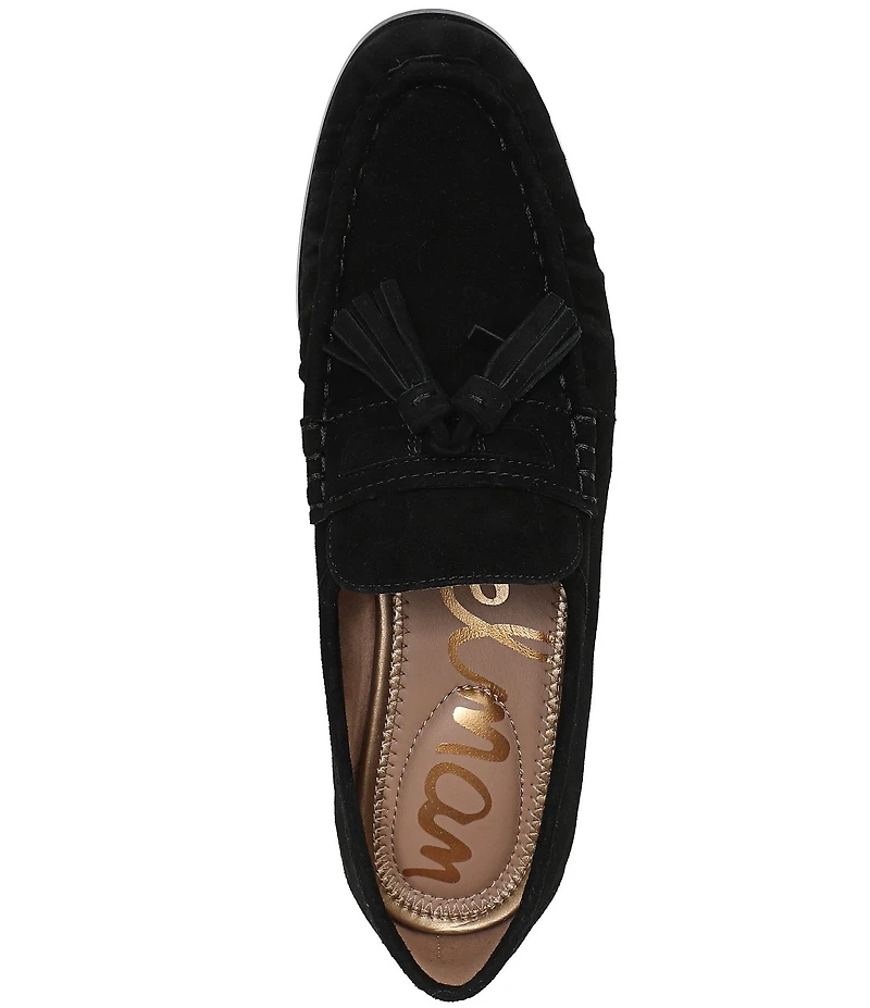 Sam Edelman Lana Suede Tassel Loafers