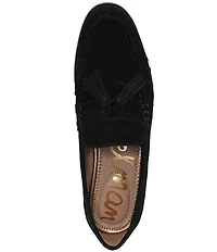 Sam Edelman Lana Suede Tassel Loafers