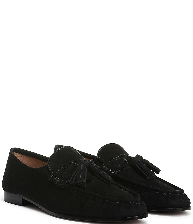 Sam Edelman Lana Suede Tassel Loafers