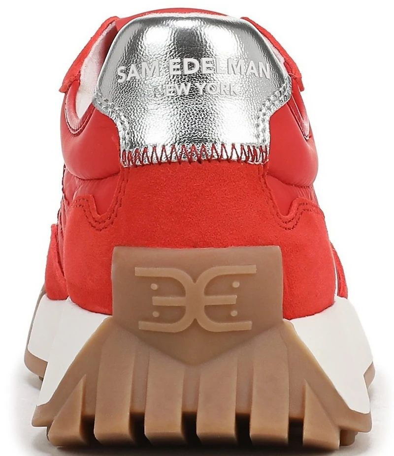 Sam Edelman Langley Logo Detail Retro Platform Sneakers