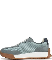 Sam Edelman Langley Suede Mesh Signature Logo Retro Sneakers