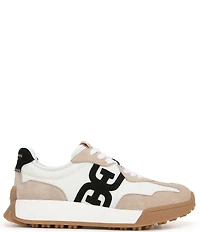 Sam Edelman Langley Suede Mesh Signature Logo Retro Sneakers