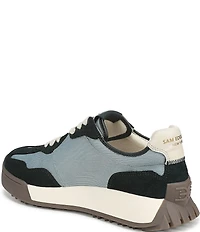 Sam Edelman Langley Suede and Mesh Signature Logo Retro Sneakers