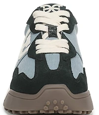 Sam Edelman Langley Suede and Mesh Signature Logo Retro Sneakers