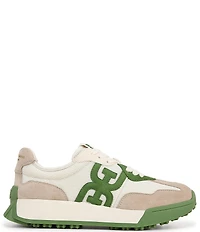 Sam Edelman Langley Suede Mesh Signature Logo Retro Sneakers