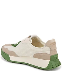 Sam Edelman Langley Suede Mesh Signature Logo Retro Sneakers
