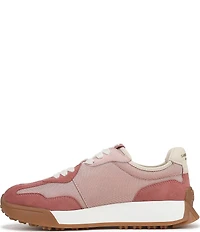 Sam Edelman Langley Suede Mesh Signature Logo Retro Sneakers