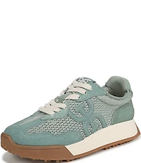 Sam Edelman Langley Suede and Mesh Signature Logo Retro Sneakers