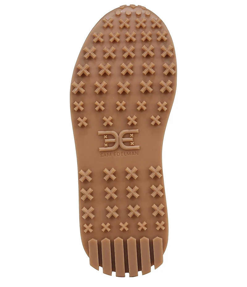 Sam Edelman Langley Suede Nylon Logo Detail Platform Retro Sneakers