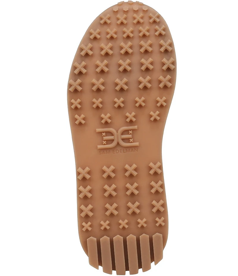 Sam Edelman Langley Suede Nylon Logo Detail Platform Retro Sneakers